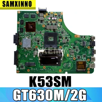 

SAMXINNO New K53SM mainboard For ASUS K53SC X53S K53SV K53SJ P53SJ K53S laptop motherboard W/ GT630M/2GB GPU