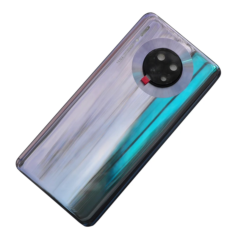 BINYEAE 3D стеклянный задний корпус крышка батареи для huawei mate 30 задний Чехол с объективом камеры+ логотип