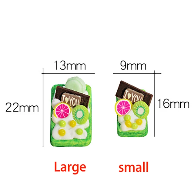 1/12 Dollhouse Miniature Accessories Mini Chocolate Cheese Dessert  Simulation Cake Food Model for Doll House Decoration ob11 - AliExpress