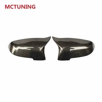 

Left+Right Mirror Covers Side Rearview Mirror Cover For b m w 5 6 7 series F10 F18 F06 F12 F01 F02 2014 2015 2016