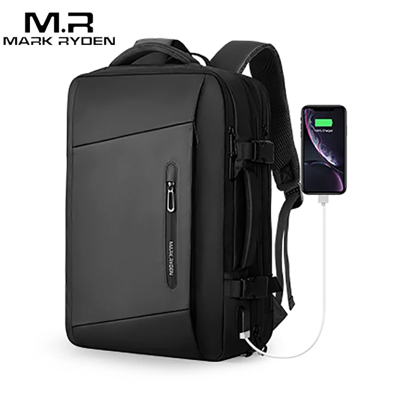 Mark Ryden Travel Male Anti-thief Mochila 17 inch Laptop Backpack Business Raincoat Bag USB Charging Multi-layer Space | Багаж и сумки