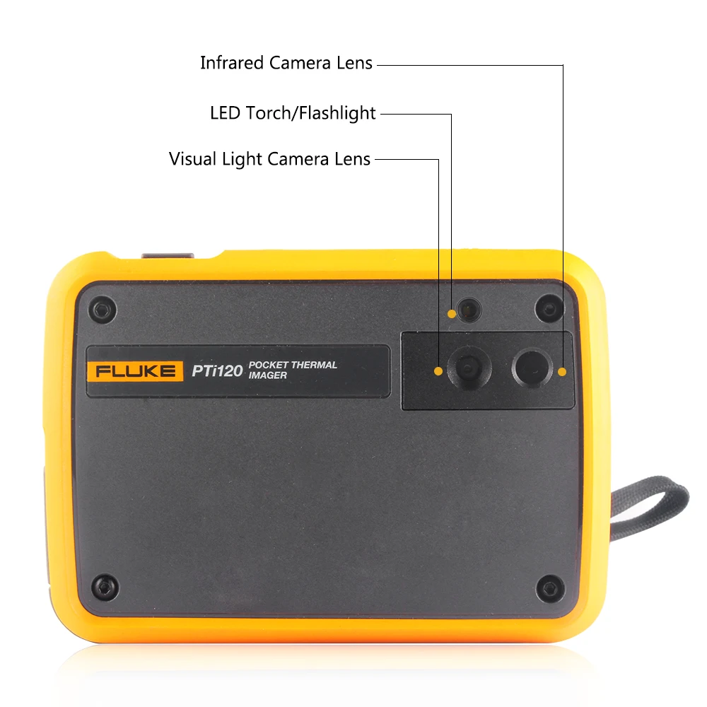 FLUKE PTi120 карманная тепловизор инфракрасного изображения IR Imaging Senor ручная 10800 пикселей тепловизор камера разрешение 120x90