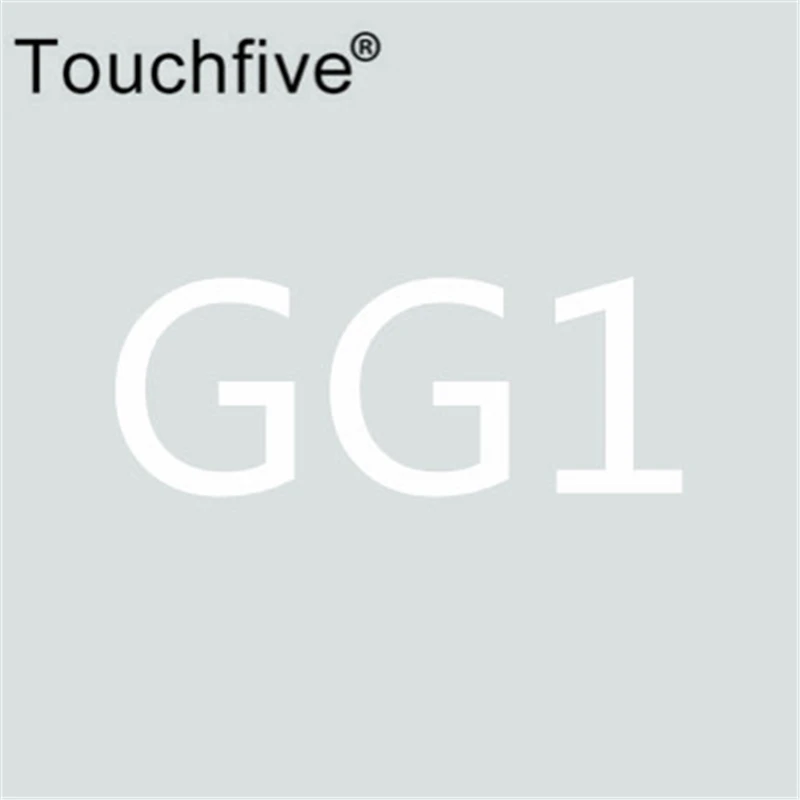 NO.GG1 TouchFIVE опционально цвет соответствия искусство маркеры Кисть ручка эскиз на спиртовой основе маркеры двойная головка манга ручки для рисования товары для рукоделия - Цвет: NO.GG1