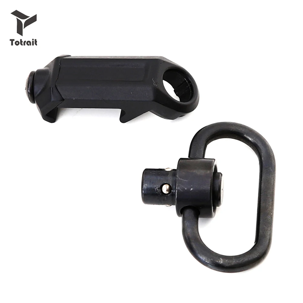 

TOtrait 20mm 7/8" Rail Mount Connecting Sling Ring for hunting Scope Mounts Separate buckle Outdoor Hunting Accessories