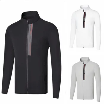 

2020 new golf jacket men's outerwear golf clothing spring and autumn thin jacket