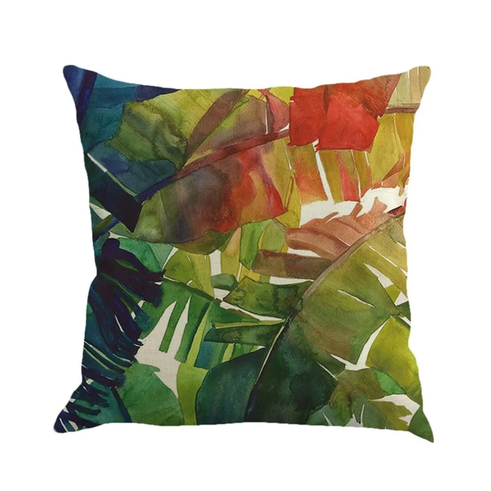 Деревенский цветочный стиль и птица 2 домашний декор льняная Наволочка на