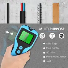 3in1 sensor de parede scanner de tubulação localizador de fio de tubulação localizador eletrônico parafuso prisioneiro madeira varredor de parede para ferramentas detector de metais