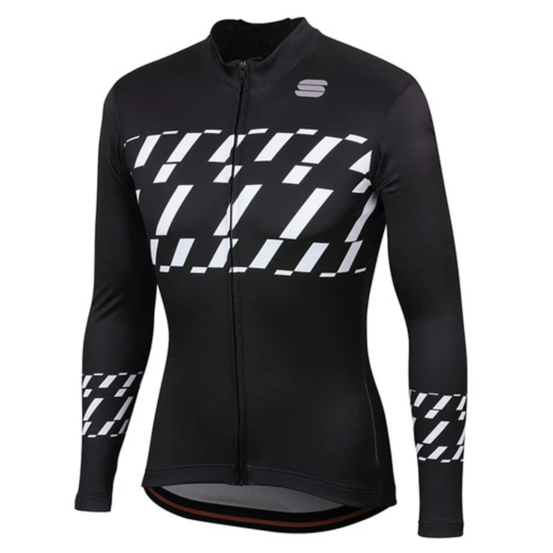 Maillot invierno ciclismo hombre RUNCHITA зима термо флис Велоспорт Джерси с длинным рукавом велосипедные свитера цвета Омбре invierno