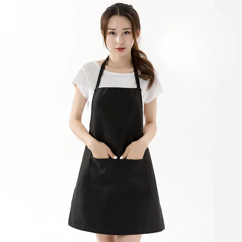 Female Waitress Sleeveless Skirt Supermarket Apron Catering Staff Apron Beauty Salon Beautician Work Clothes Nail