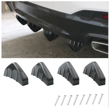 

Hot Car Styling Modified Rear Bumper Spoiler For Ford Fiesta Ecosport Focus MK2 MK3 MK4 Kuga Escape