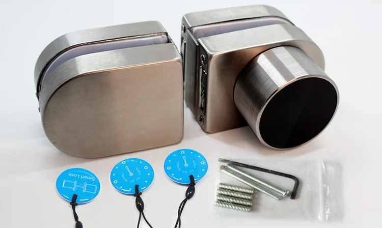 Password Smart Door Lock for Office Glass Door Sliding electronic Door Lock Keyless Digital Electric Lock With Code RIFD Card