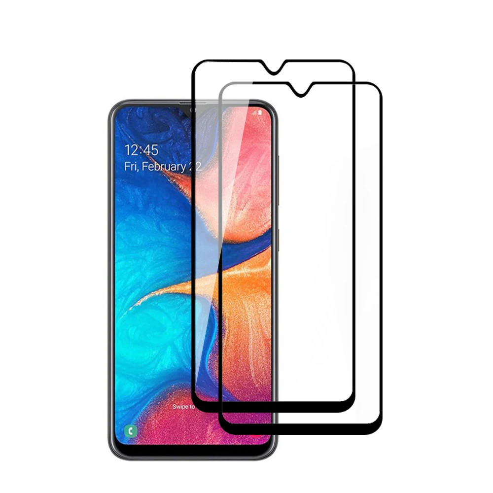 Закаленное стекло для Samsung Galaxy A50 A50s A30 A30s A20 полное покрытие защита экрана