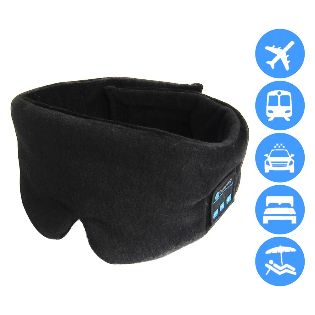

Bluetooth Eye Mask Wireless Headphone Bluetooth Eye Mask Sleep Eye Mask Music Sleeping Mask With Built-in Speakers Mic