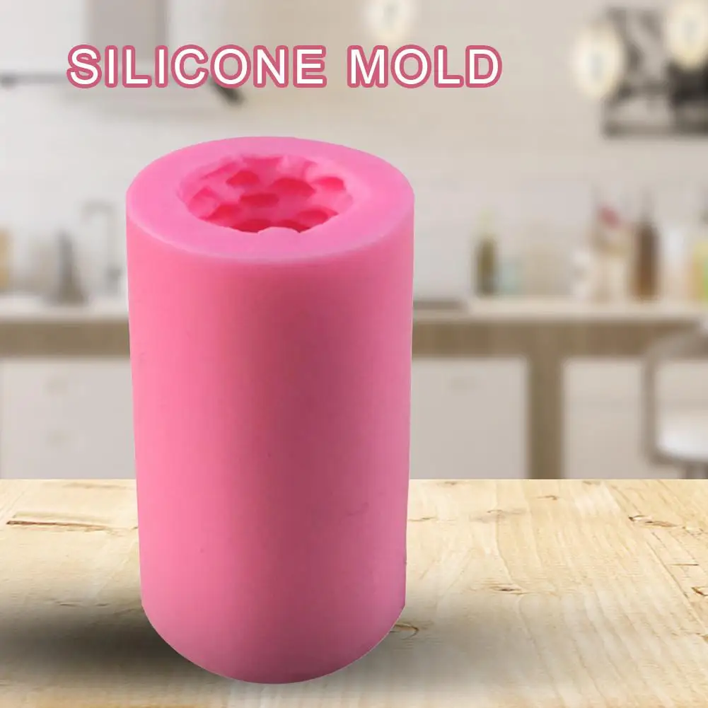 Силиконовая форма 3D Рождественская елка свеча для DIY мыло Рождественский подарок