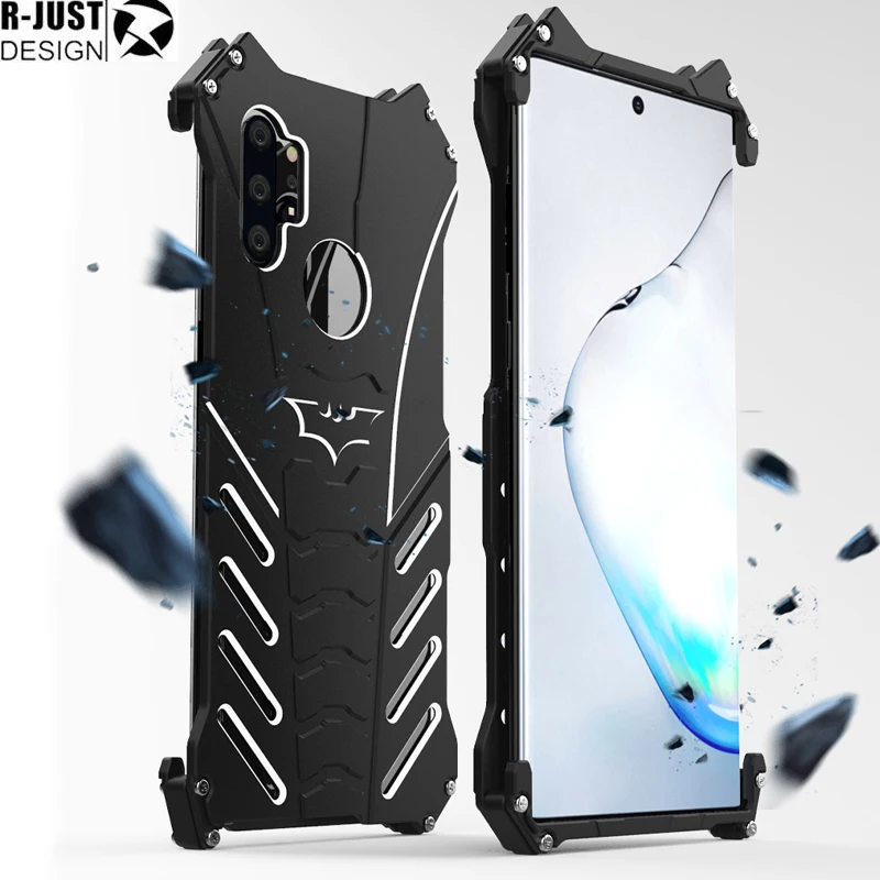 Противоударный чехол для samsung Galaxy Note 10/Note 10 Plus/Note 10 Pro, сверхмощный защитный металлический алюминиевый чехол для мобильного телефона