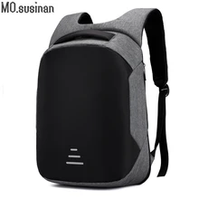 Рюкзак для ноутбука, мужской многофункциональный рюкзак, мода, ткань Оксфорд, бизнес, путешествия, защита от взлома, черный, USB, Бобби, Mochila