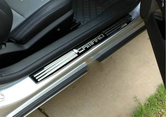 Автомобильный Стайлинг для Chevy Chevrolet Camaro аксессуары 2009 2018 светодиодные пороги