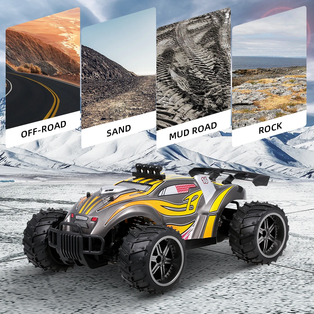 X-POWER S008 1/16 RC автомобиль 210 мм 2,4 ГГц 4WD Радиоуправляемый внедорожный автомобиль 15-25 км/ч скорость коротковолновый большой ножной автомобиль электрическая игрушка