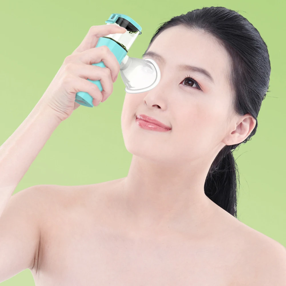 Névoa de Vapor Máquina a Vapor Alívio da Fadiga Recarregável Care Nano Pulverizador Hidratante Água Rosto Steamer Secura Ocular Eye 2 High Quality Beleza e saúde