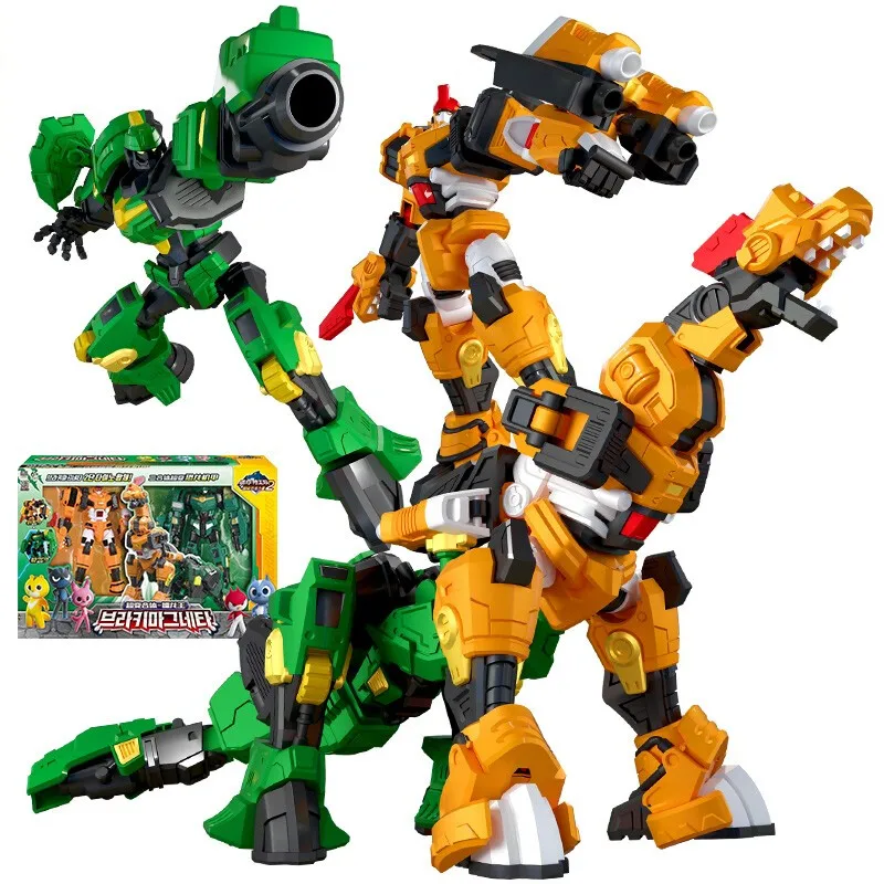 2 в 1 Mini Force Super Gino Power Transformation Robot Toys экшн-фигурки X Deformation Dinosaur Toy | Игрушки и хобби