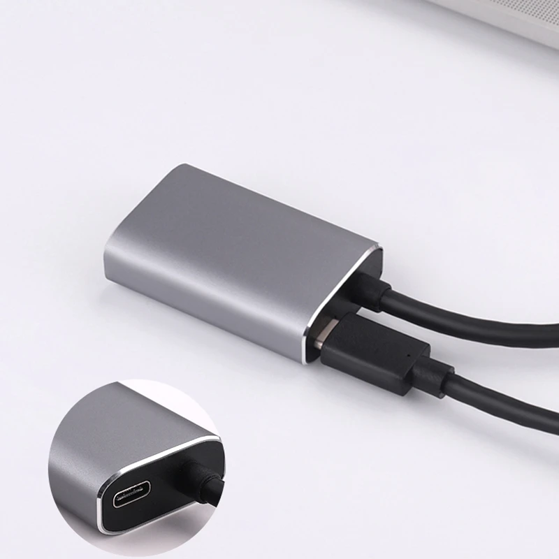 Usb type C к Hdmi адаптер, Usb 3,1(Usb-C) к Hdmi адаптер конвертер «Папа-мама» для Macbook2016/huawei Matebook/Smasung S8