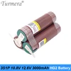 Turmera 3S 10.8V 12.6V 18650 HG2 3000mAh 6000mAh Lithium Battery 30A Soldering Strip for Screwdriver Battery Shurika   Customize ► Photo 3/6