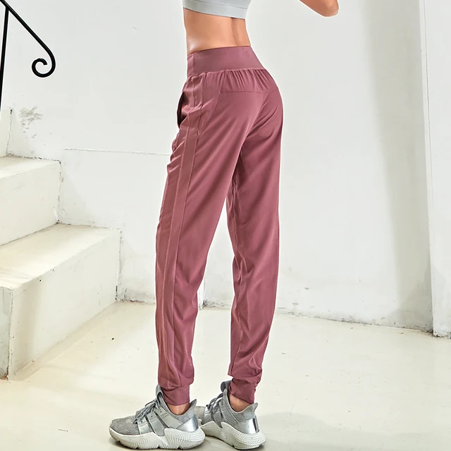 US $14.25 women sports loose trousers workout fashion summer running fitness for yoga dancing sportswear bagg