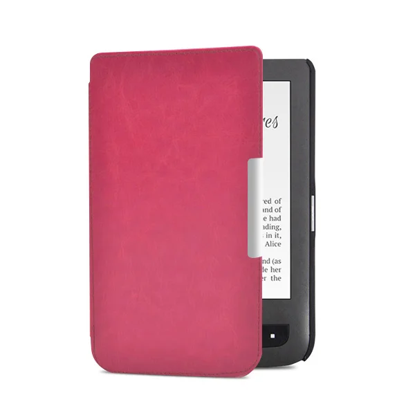 PB624 FM HPK Funda чехол для карманной книги сенсорный экран 614/624/626/640 из искусственной кожи чехол для карманной книги 626 Базовая Lux Aqua читалка Капа бесплатный подарок - Цвет: PB624 FM HPK