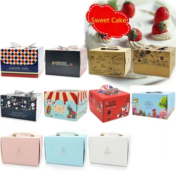 

Cake Box Birthday Cake Box Baking Packaging Box Sweet Cookie Box Party Box