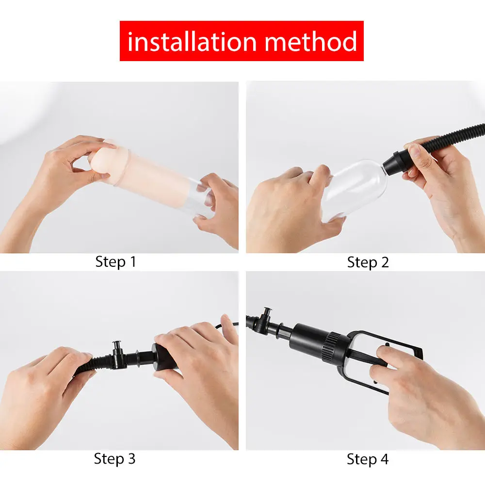 Penis Enlargement Extension Machine Sex Toys Penis Massager Powerful Vacuum Penis Pump Male Masturb