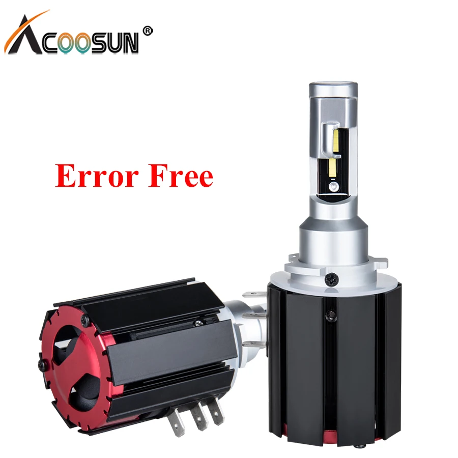 12V Led H15 LED Canbus Car Headlight 12000Lm 6500K Bulb Head Fog Lamp For Mazda/BMW/Mercedes GLK/A180/Audi Q7 A6 A3/Golf 6 7 | Автомобили