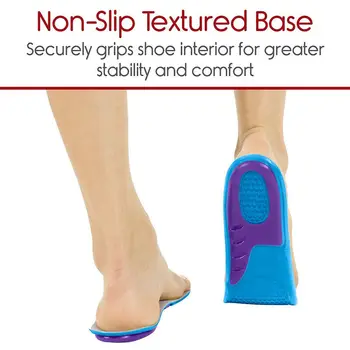

Silicone Gel Insoles Man Women Insoles orthopedic Massaging Shoe Inserts Shock Absorption Shoepad