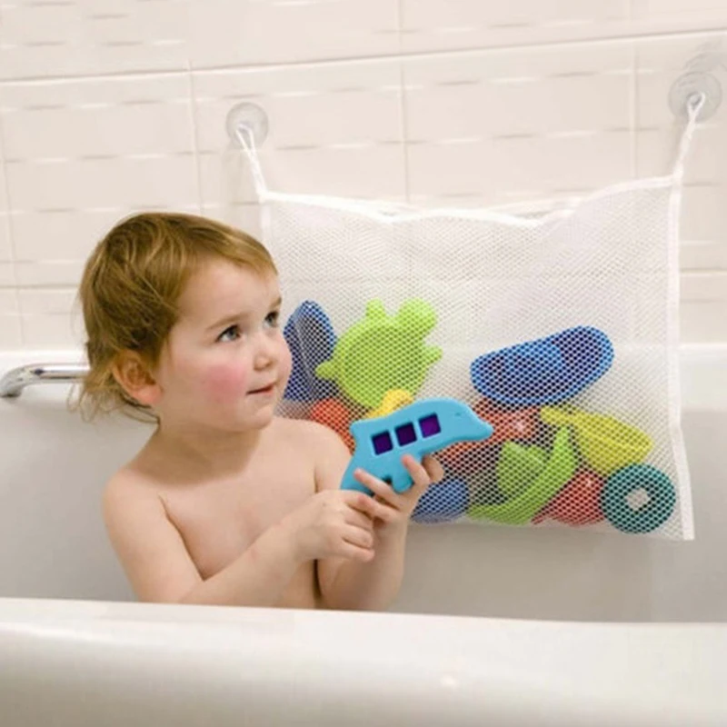 1 шт, в лоте, детские игрушки для ванной на присоске сетчатый мешок для хранения Ванная комната аккуратные сетка-футляр Ванная комната сеткой сеть организаторов для домашнего использования