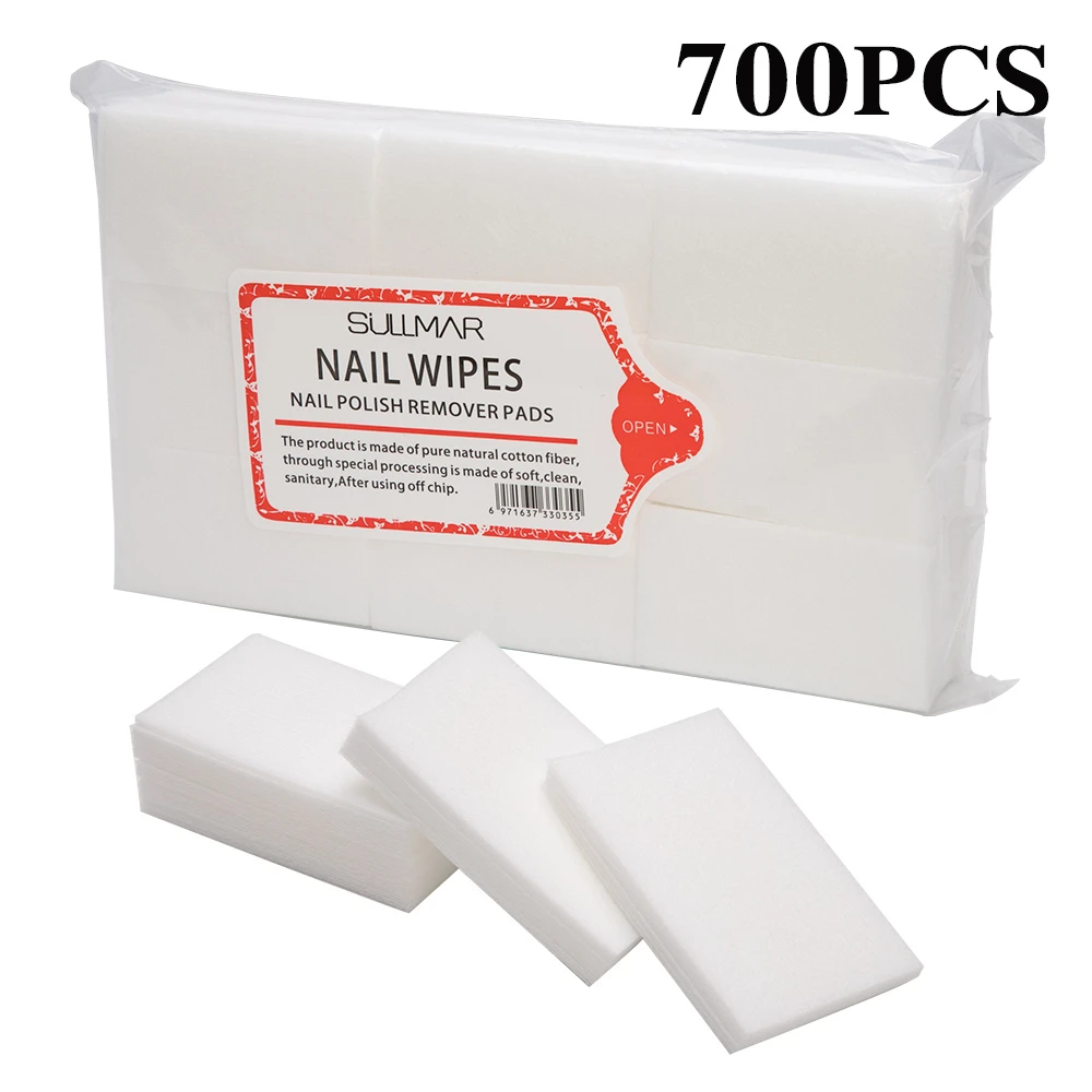 Dmoley 100700 Pcs Lint Free Wipes Napkins Nail Polish Remover Gel Nail Wipes Nail Cutton Pads Manicure Pedicure Gel Toolsnail Polish Remover - Aliexpress