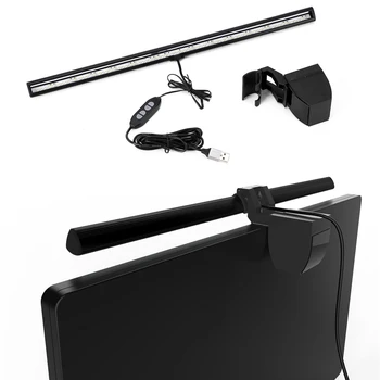 

40cm Stepless Dimming Eye-Care LED Desk Lamp For Computer PC Monitor Screen bar Hanging Light LED Reading USB Powered Lamp