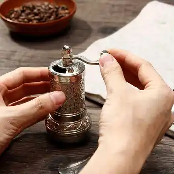 

Manual Pepper Mill Turkish Grinder Modern Hand Manual Grinder Mills Machine Kitchen Grinding Pepper Nuts Pills Spice Coffee Mill