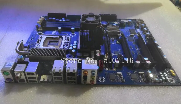Высокое качество Настольная материнская плата для MS-7543 0XDJ4C 1366 pin DDR3 памяти X58 материнская плата поддерживает x5680 будет проверка перед отправкой