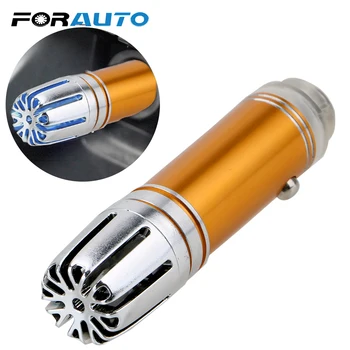 

FORAUTO Mini Car Air Purifier Auto Fresh Air Ionic Purifier Car Air Freshener 12V Oxygen Bar Ozone Ionizer Cleaner