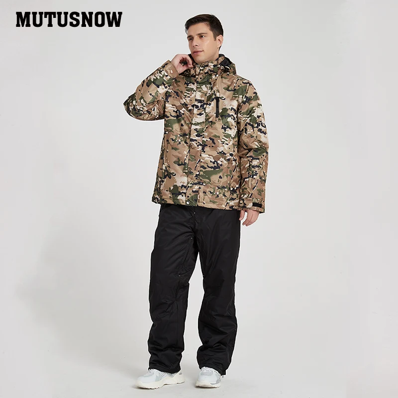 2020 лыжные куртки брендовый костюм Мужская ветрозащитная Водонепроницаемая