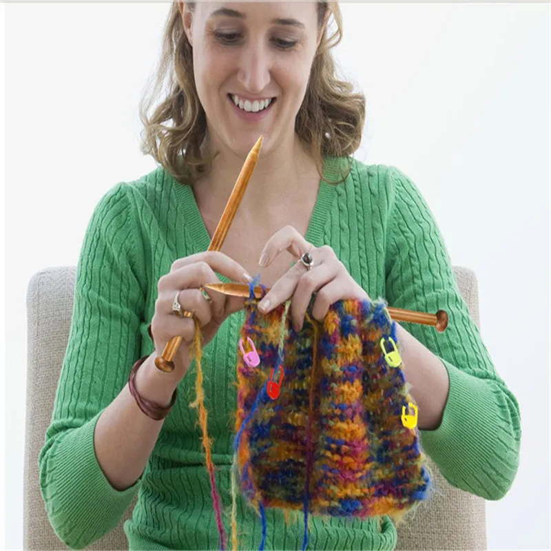 KOKNIT спицы для начинающих, набор крючков для вязания свитеров, DIY, аксессуары для шитья, вплетать в пряжу, набор крючков для вязания