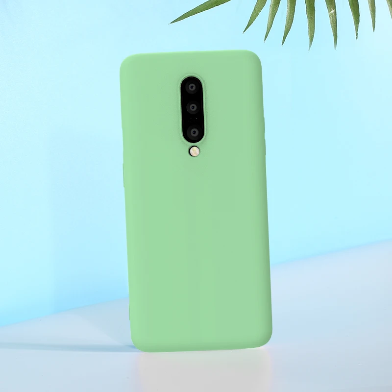 

X-Level For Oneplus 7 Pro Phone Case Liquid Silicone Rubber Soft Quakeproof For One Plus 7 Back cover Resistance to dirt