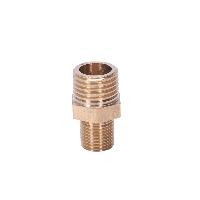 

18.5mm Long 1/4 inch PT 1/8inch PT Hex External Nipple Reduce Connector Connector
