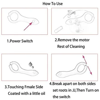 LOAEY Big Vibrator Sex Ring Massage Anal Nipple Masturbate Man Climax Delay Women Vaginal Dilator Adults Sex Toys For Couple Gay 6