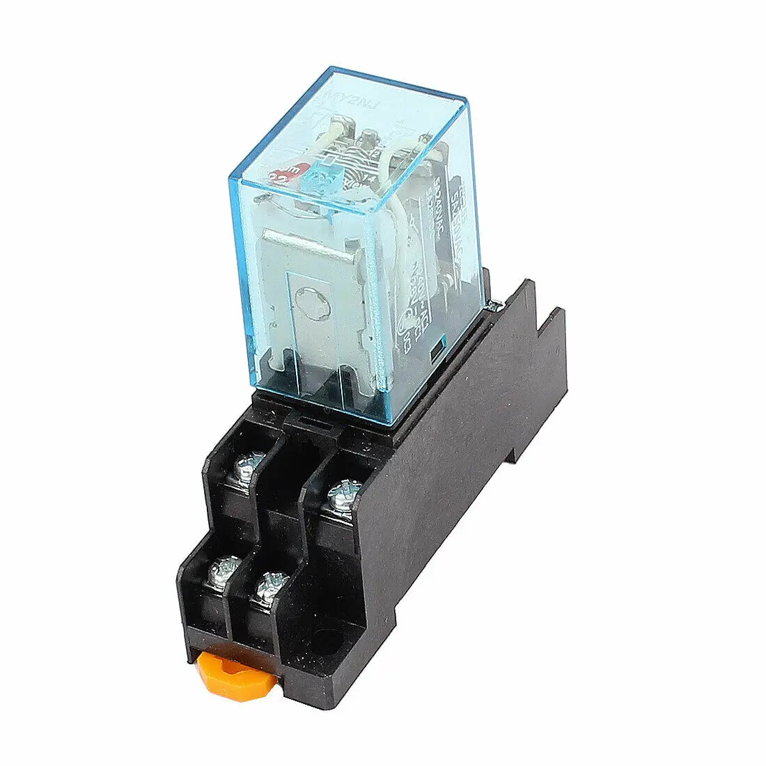 

MY2NJ AC 6V Coil 8Pin DPDT Electromagnetic Power Relay w Socket Base