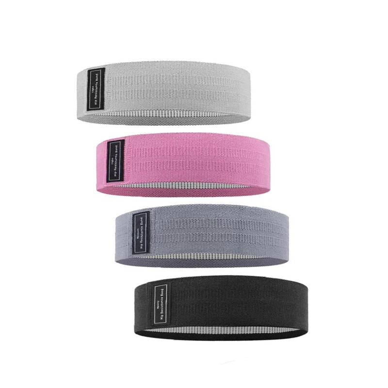 Workout Fitness Hip Loop Resistance Bands Anti slip Squats Expander