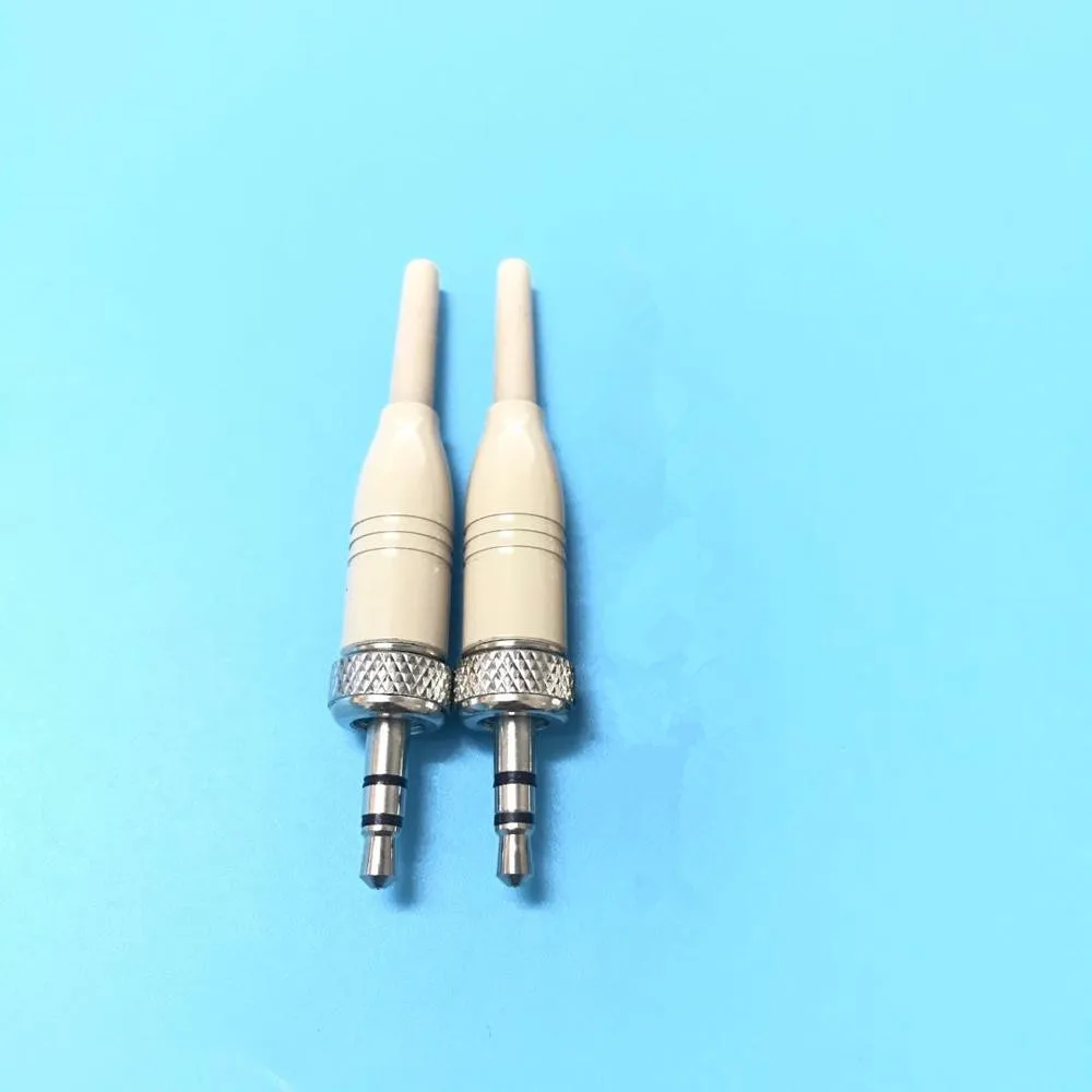 2 шт. DIY 3 5 мм 1/8 &quotдля Pro Sennheiser Sony микрофон запасной штекер Адаптер стерео винт