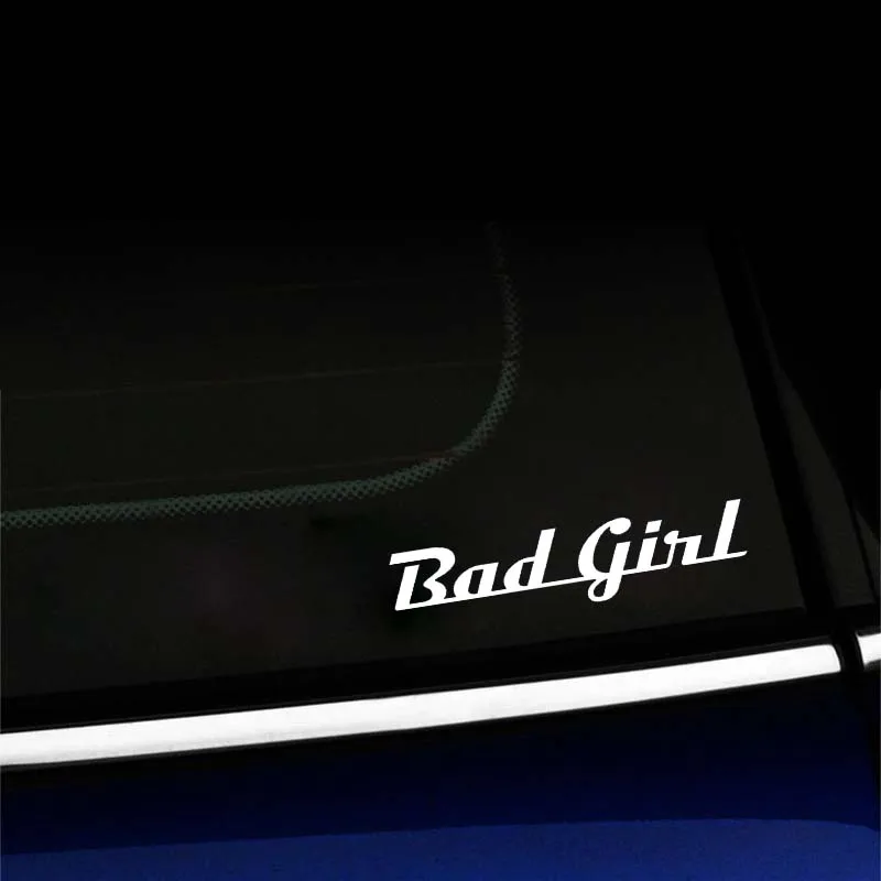 Стикеры для автомобиля модные Веселые наклейки украшения BAD GIRL из ПВХ креативные