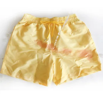 

New Magical Color-Changing Quick Dry Men Swimming Trunks Men Swimwear Swimsuit Beachwear Beach Shorts bathing suit 363