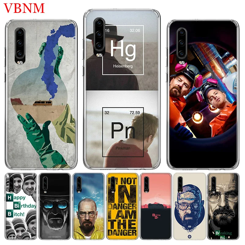 

Heisenberg Breaking Bad Cover Phone Case For Huawei P30 P20 Mate 20 10 Pro P10 Lite P Smart + Plus Z 2019 Customized Coque