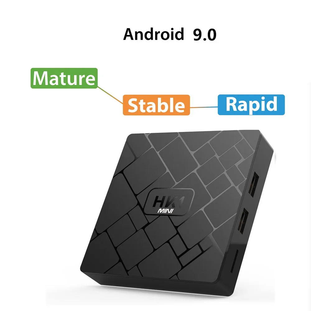 Transpeed Android 9.0 Smart TV BOX RK3229 2G DDR3 16G EMMC ROM Set Top Box 4K 3D H.265 Wifi media p